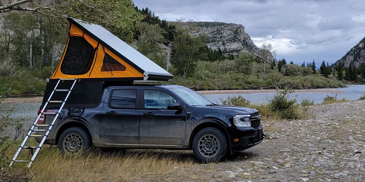 Platforma Camper od GoFastCampers přidává do Fordu Maverick užitečnost ...